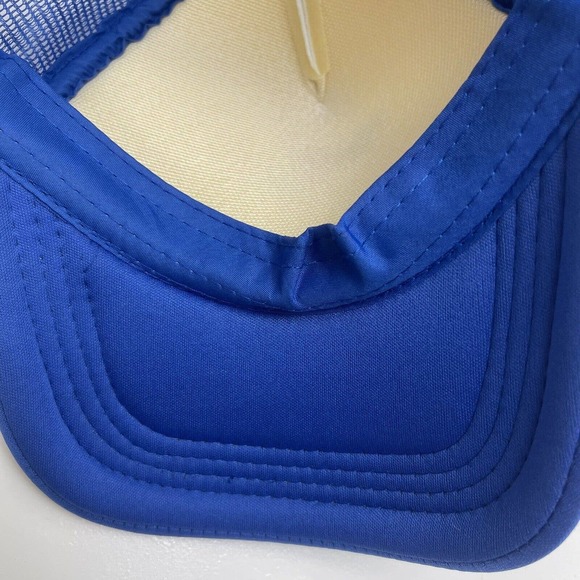 Mystic Trucker Hat Cap Blue White SnapBack Adjustable Mesh Back - Picture 11 of 12